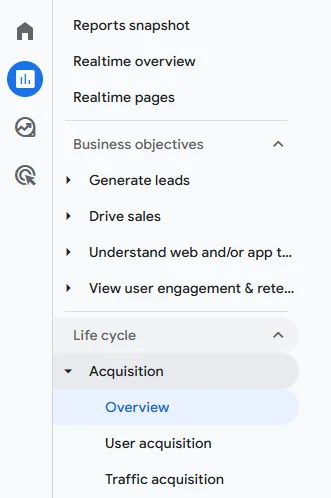 Open Acquisition Reports